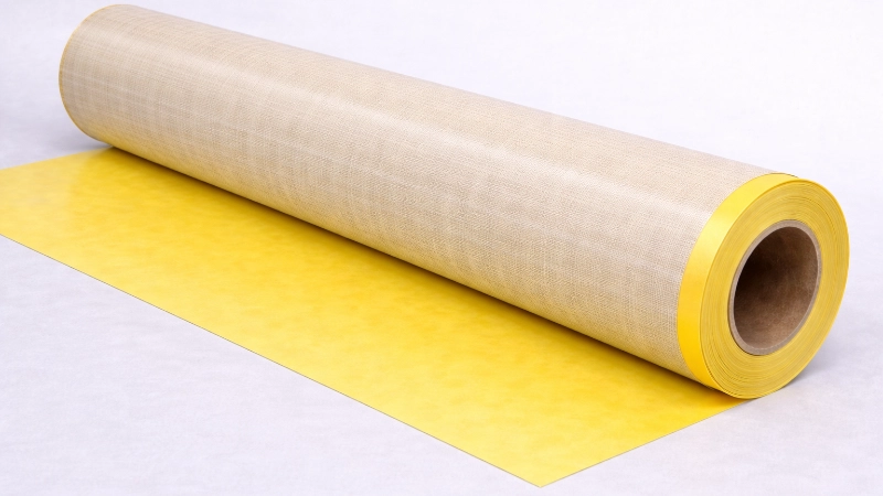 A5108 (10 Thou) PTFE Coated Self-Adhesive Glass fabric