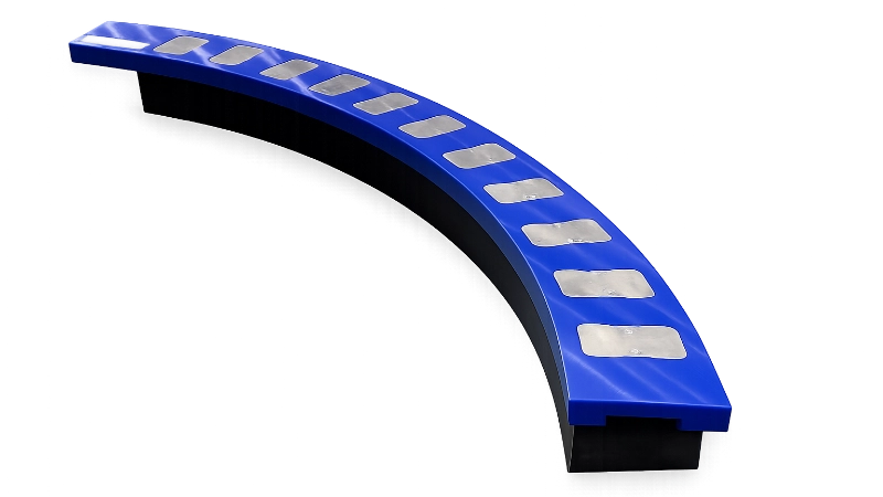 Straight Machined Tracks & Curves/ Magnetic Curves