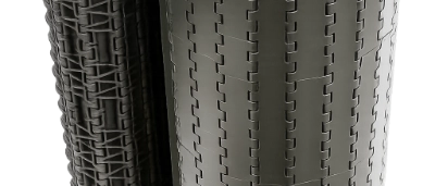Straight Running Modular Plastic Belt/Components
