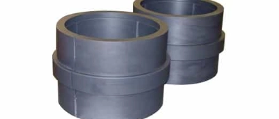 Nylatron GS Mid Flanged Bush - non-depp