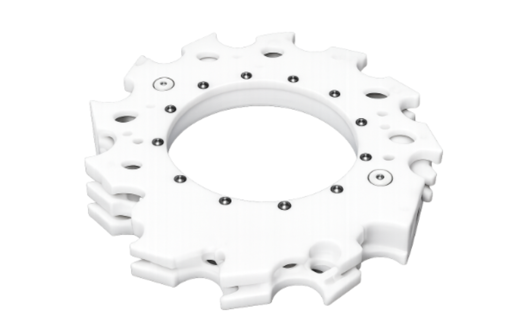 Bottling plant star wheel