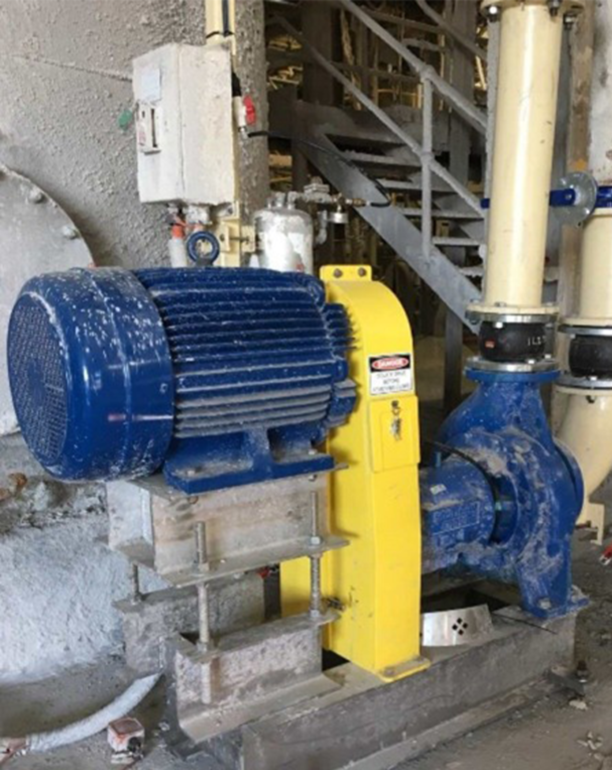 Polystone 300 Yellow UV Belt Drive Guard_1